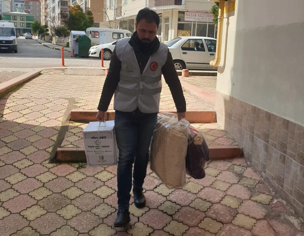 Assistance to Earthquake Victims in Samsun